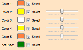 11. Color control options